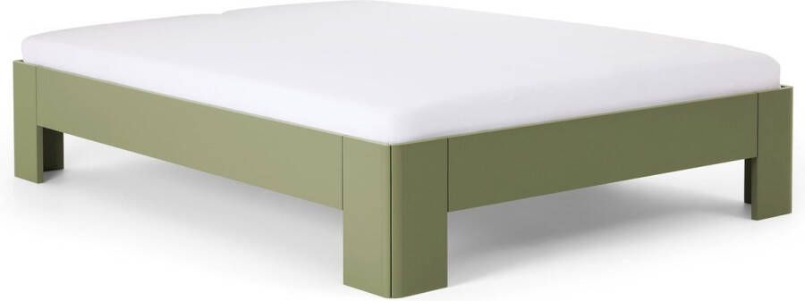 BBright B Bright Bed Fresh met lattenbodems en Matras Emma Original 180 x 200 cm rietgroen