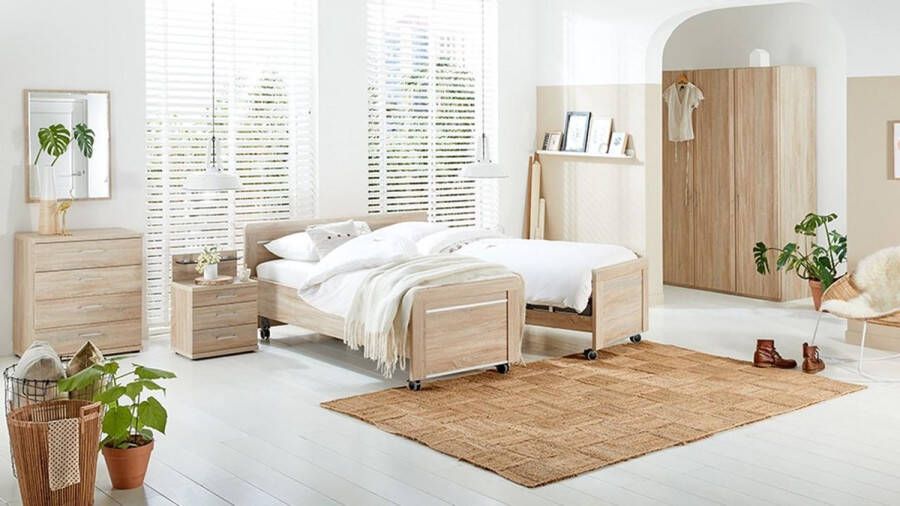Beter Bed Select Comfort Collectie Commode Bienne met 4 laden 75 x 86 x 42 cm