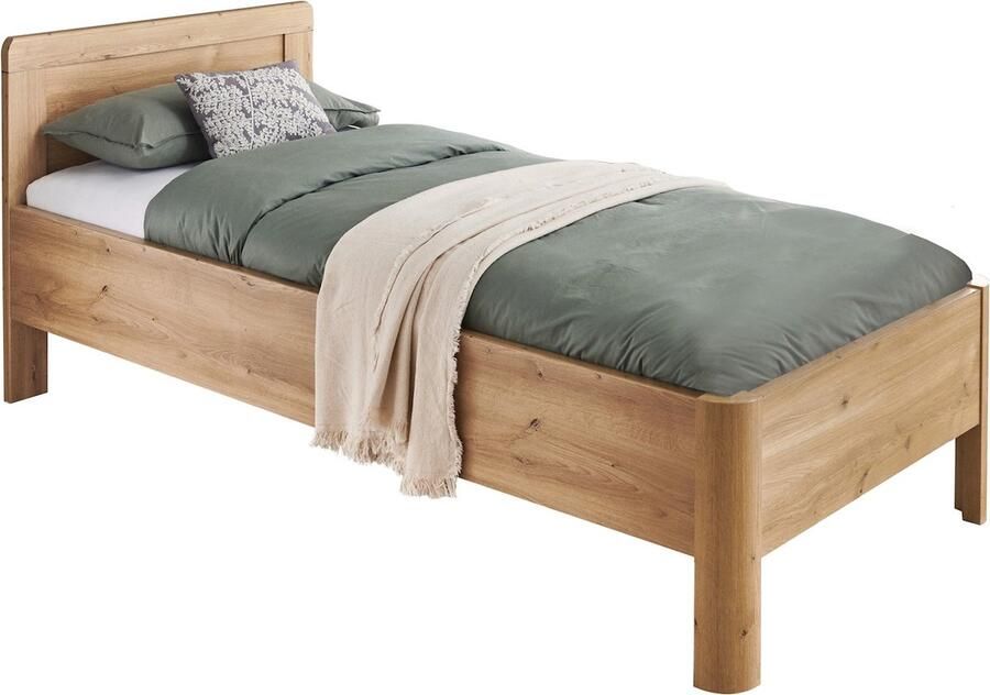 BBright B Bright Bed Bienne Rondo 100 x 200 cm bianco eiche - Foto 2