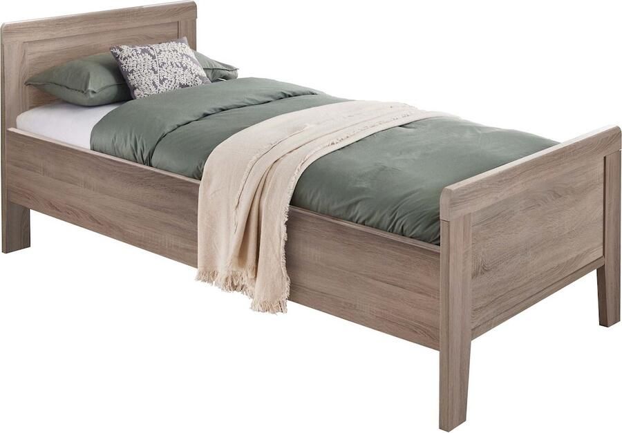 BBright B Bright Bed Bienne Tradi 90 x 200 cm truffel eiken