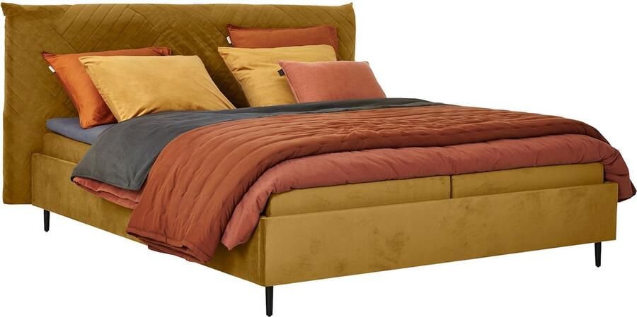 BBright B Bright Bed Sapphire 180 x 200 cm ocre