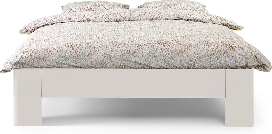 BBright B Bright Fresh 400 Bed 160 x 200 cm Bedframe Wit Bedombouw Instaphoogte: 40cm Tweepersoonsbedden
