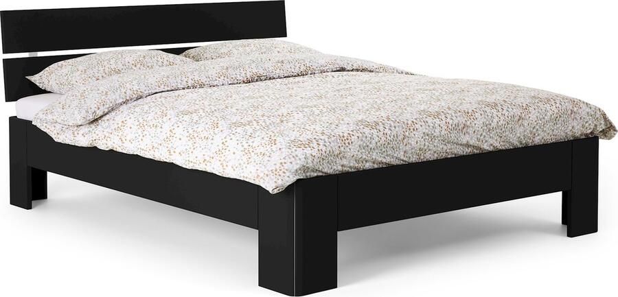 BBright B Bright Fresh 400 Bed met Hoofdbord 160 x 210 cm Bedframe Zwart Bedombouw Instaphoogte: 40cm Tweepersoonsbedden - Foto 2