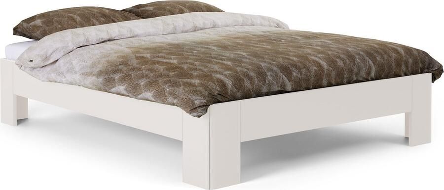 BBright B Bright Fresh 450 Bed 120 x 200 cm Bedframe Wit Bedombouw Instaphoogte: 45cm Tweepersoonsbedden