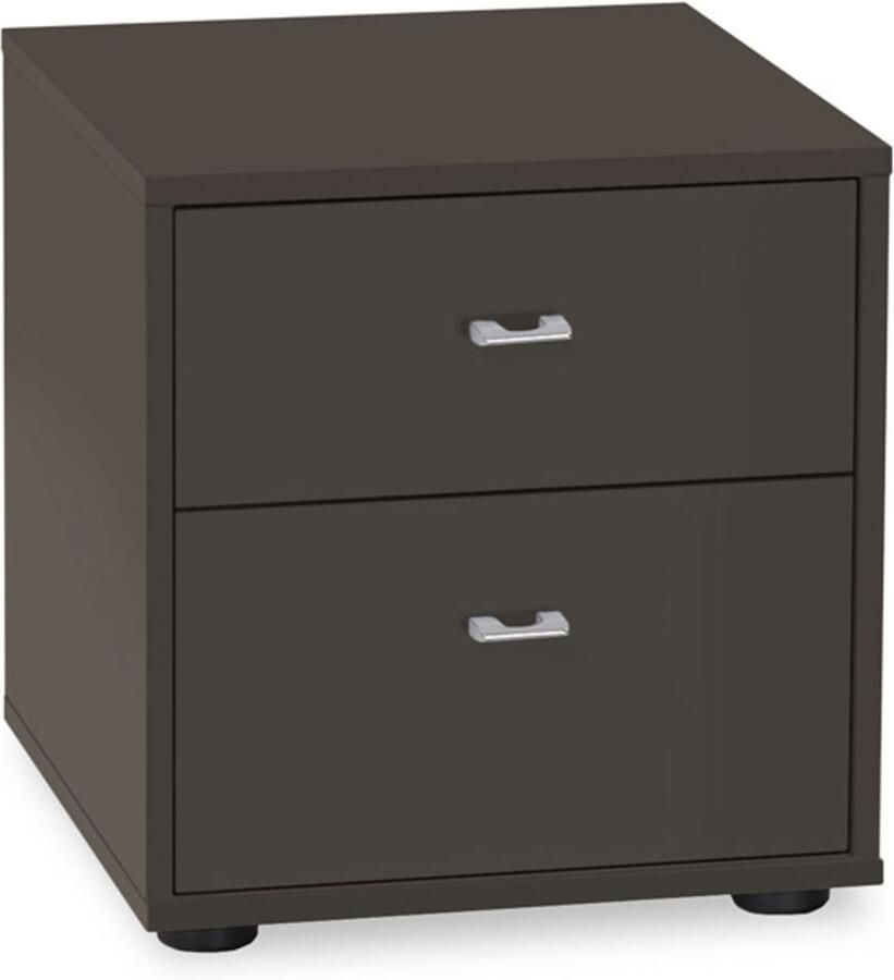 BBright B Bright Nachtkast Suite 2 laden 40 x 42 x 43 cm havanna