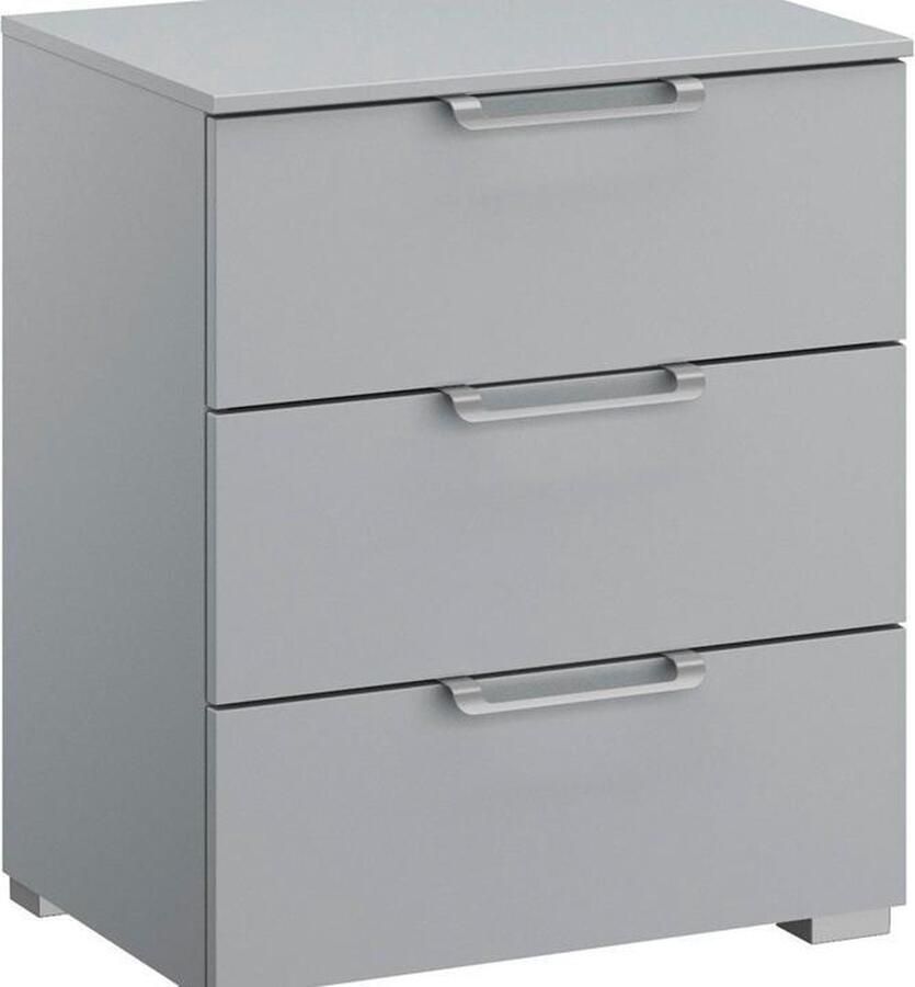 BBright Beter Bed Select nachtkast Sydney met 3 laden 50 x 62 x 42 cm grijs - Foto 2