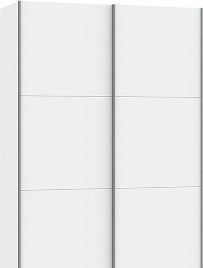 BBright Beter Bed Switchline Kledingkast Schuifdeurkast 152x220x65 cm Premium wit