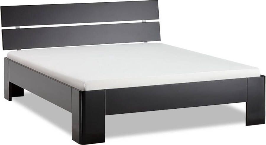 Beter Bed Select Beter Bed Fresh 400 Bedframe met Hoofdbord 120x200 cm Zwart