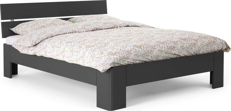 BBright Beter Bed Fresh 400 Bedframe met Hoofdbord 180x220 cm Antraciet