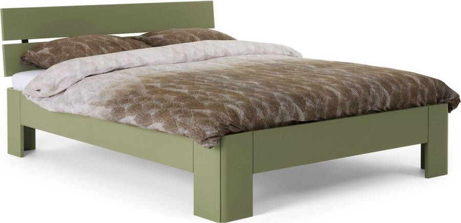 BBright Beter Bed Fresh 450 Bedframe met Hoofdbord 180x210 cm Rietgroen