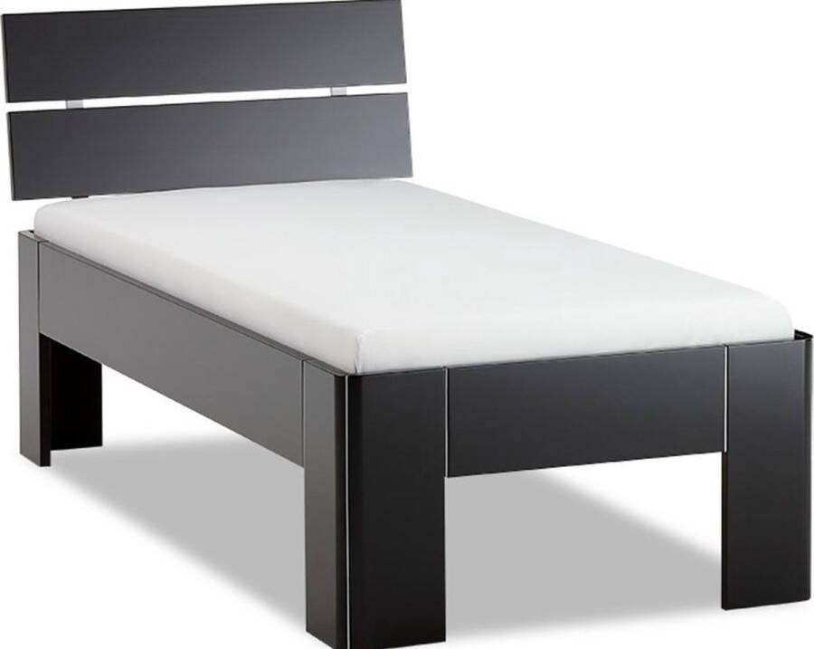 Beter Bed Select Beter Bed Fresh 500 Bedframe met Hoofdbord 90x200 cm Zwart