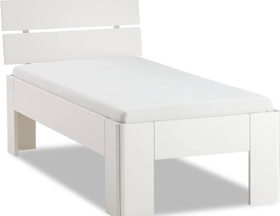 Beter Bed Select Beter Bed Fresh 500 Bedframe met Hoofdbord 90x210 cm Wit
