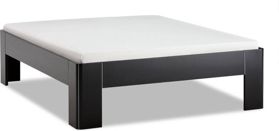 BBright Beter Bed Fresh 500 Compleet Bed Met Silver Pocket Deluxe Foam Matras en Lattenbodem 140x210cm Zwart