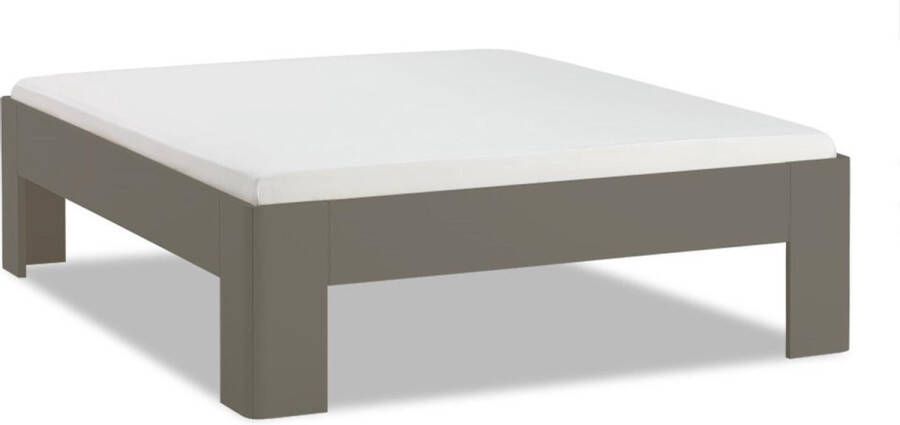 BBright Beter Bed Fresh 500 Compleet Bed Met Silver Pocket Deluxe Foam Matras en Lattenbodem 140x210cm Antraciet