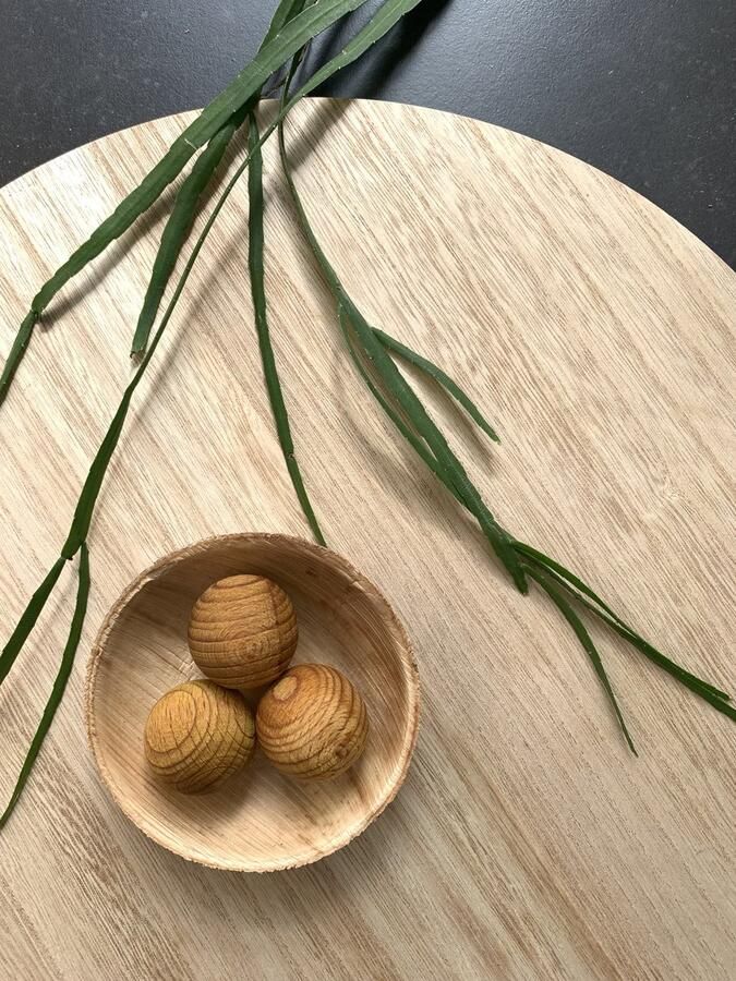 Be Flowerly Geurblokjes Goed gevoel Per 3 stuks Met bamboeschaaltje Voor op Tafel Decoratie & Cadeau Stijlvol en Uniek Design