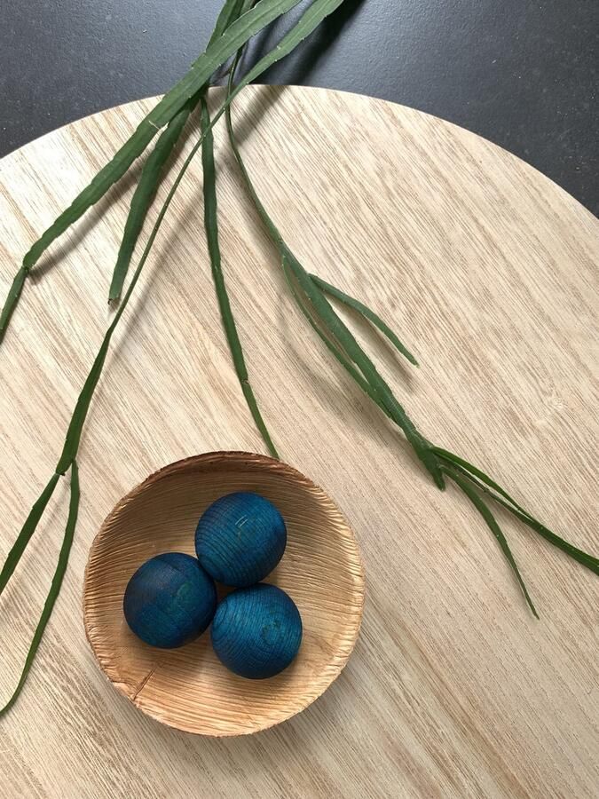 Be Flowerly Geurblokjes Wild Ocean Per 3 stuks Met bamboeschaaltje Voor op Tafel Decoratie & Cadeau Stijlvol en Uniek Design