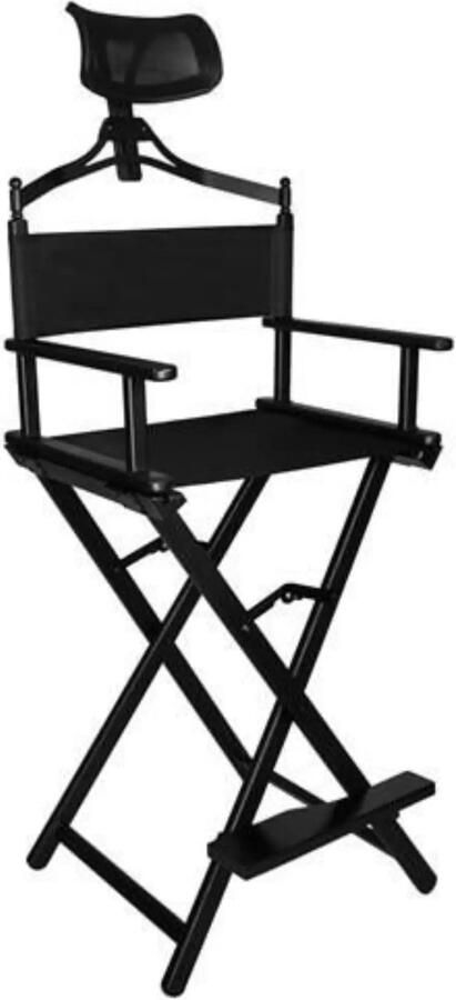 Beautylushh Aluminium Make-up Stoel: Professioneel Stijlvol en Comfortabel - Foto 2