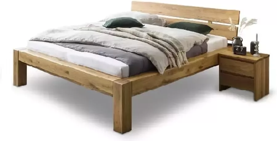 Bed Box Holland Eiken houten bed BB-line 200 160x200 natuur geolied