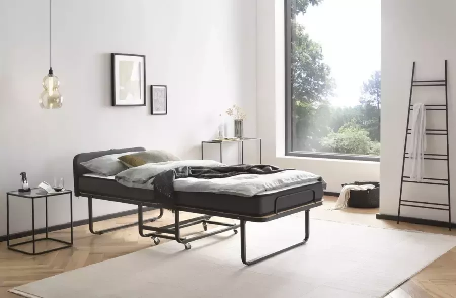 Bed Box Holland Vouwbed GB100 met hoofdbord 90x200