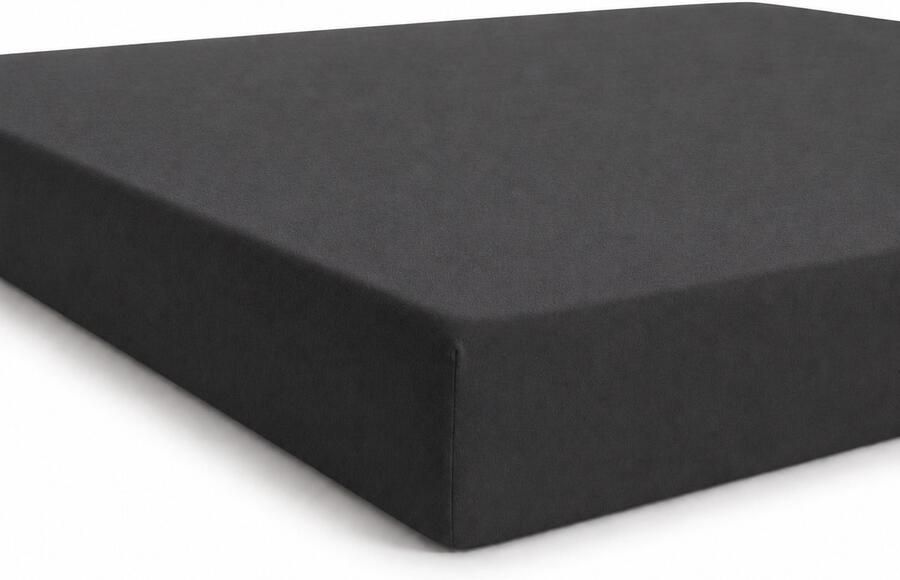 Bed Care Jersey Stretch Hoeslaken 140x200 100% Katoen 30CM Hoekhoogte Antraciet - Foto 2