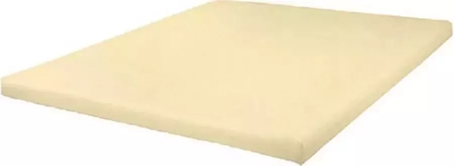 Bed Care Jersey Stretch Topper Hoeslaken 180x200 15CM Zand