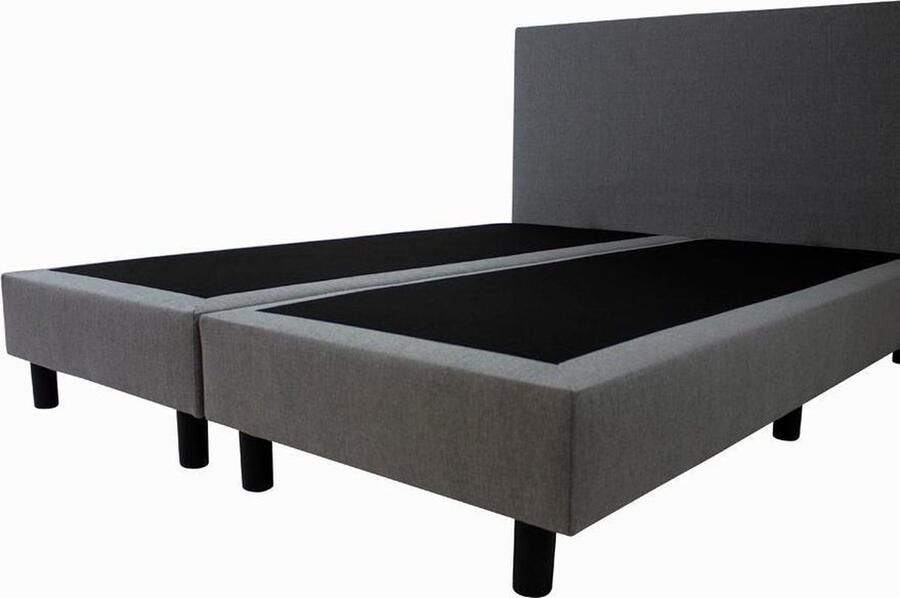 Bed4less Boxspring 160 x 200 cm Losse Boxspring Tweepersoons Grijs