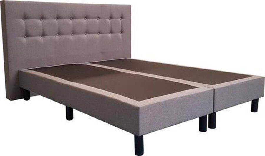 Bed4less Boxspring 140 x 200 cm Losse Boxspring Tweepersoons Antraciet