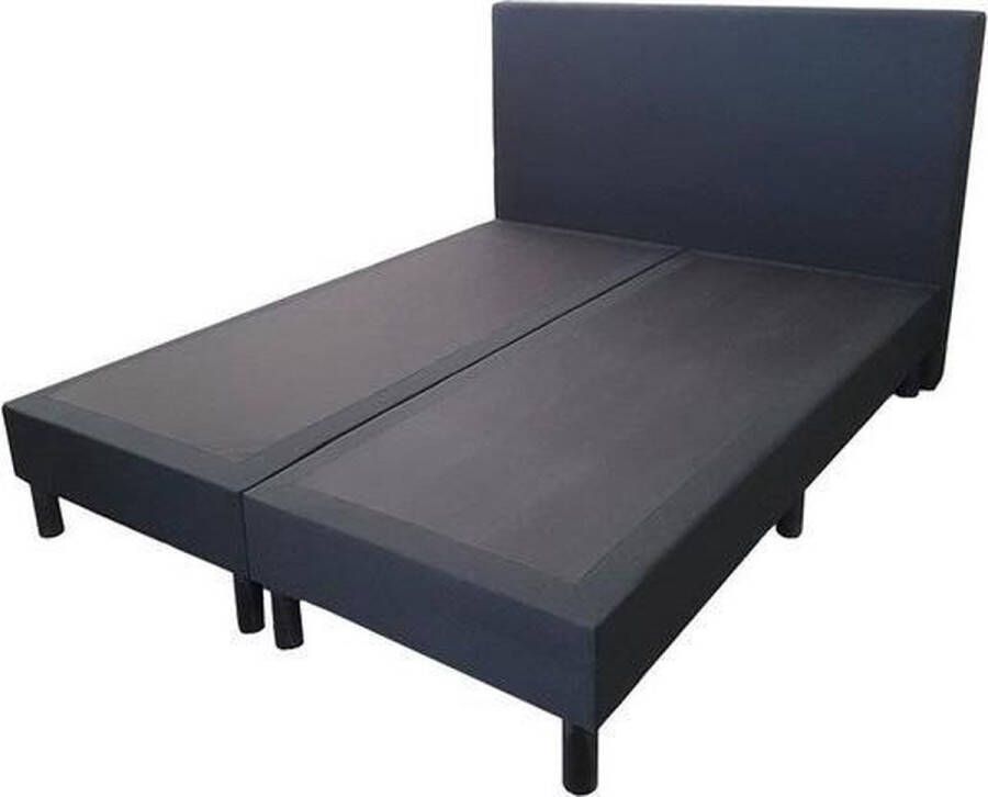 Bed4less Boxspring 160 x 200 cm Losse Boxspring Tweepersoons Zwart
