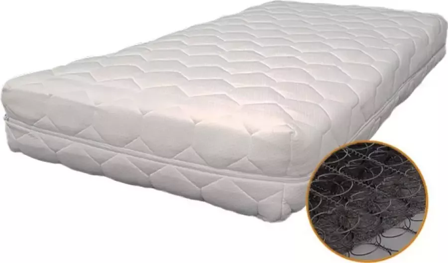 Bed4less Trendzzz Babymatras bonell binnenvering 70x150cm ca. 16cm dik