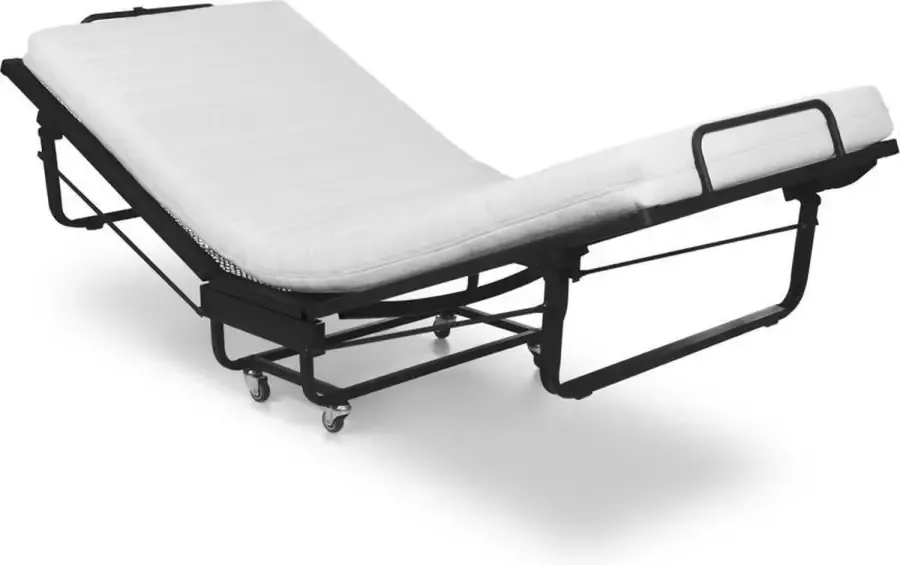 Bed4less vouwbed met spiraalbodem 80x200cm