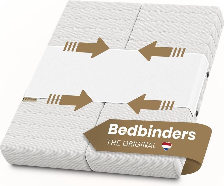 Bedbinder DeLuxe 180x200 Universele Matraswig met Band Liefdesbrug voor Matrassen Matrasbinder Antislip de Vervangt Matras Wig Antislipmat & Matrasonderlegger Anti Slip Matras Binder & Comfor Luxe Matraswiggen voor Boxspring Bed & Topper - Foto 3