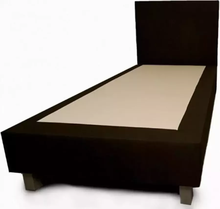 Nessa Boxspring Bjorn + Pocketvering Matras 1 Persoons 90x200 Zwart Bedden4045