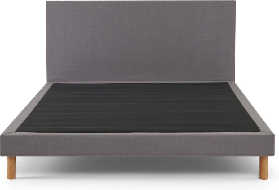 Beddenreus Basic Bed Ease inclusief hoofdbord 120 x 200 cm lichtgrijs
