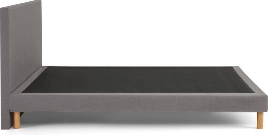Beddenreus Basic Bed Ease inclusief hoofdbord 140 x 200 cm lichtgrijs