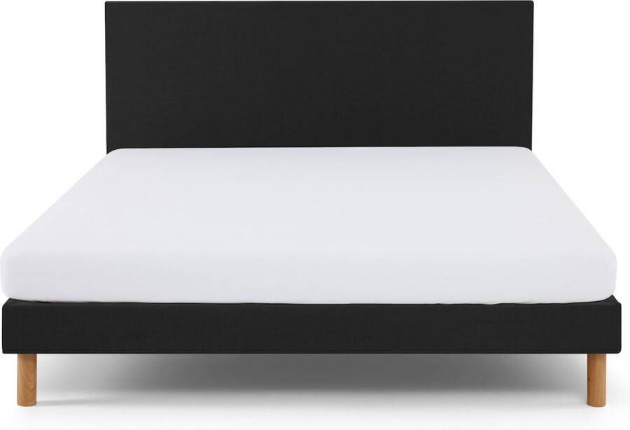 Beddenreus Basic Bed Ease inclusief hoofdbord en matras 120 x 200 cm zwart