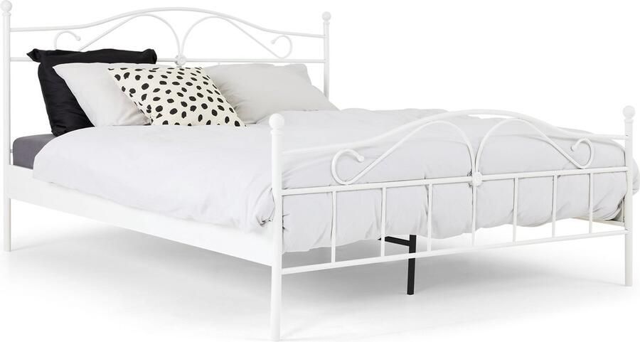 Beter Bed Beddenreus Quincy Metalen Bedframe 160x200 cm Wit