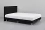 Beddenreus Basic Box Colorado met pocketveermatras Comfort X1000 90 x 200 cm zwart - Thumbnail 1