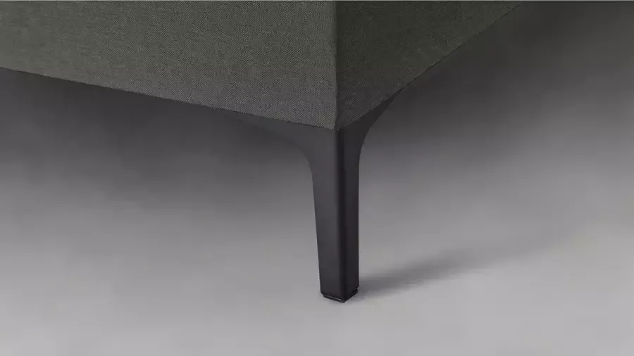 Maxi Cisano Boxspring 180x200 cm Gestoffeerde Boxspring met Matras en Hoofdkussens Bed met Pocketvering Matras en Hoofdkussens Antraciet Tweepersoonsbed