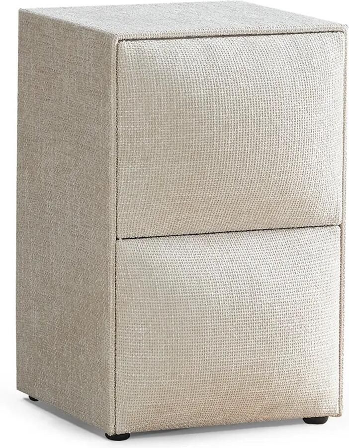 Beddenscout24 Nachtkastje Beige 65cm Beverly