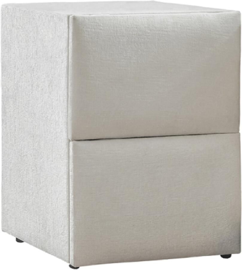 Beddenscout24 Nachtkastje Beige 65cm Mabel