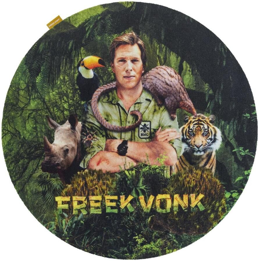 Beddinghouse Kids Freek Vonk Laterrr Vloerkleed Groen