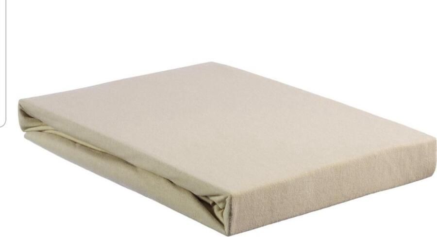 Beddinghouse Matras Hoeslaken 80 90x200cm eenpersoons Jersey Katoen 100% Katoen sand