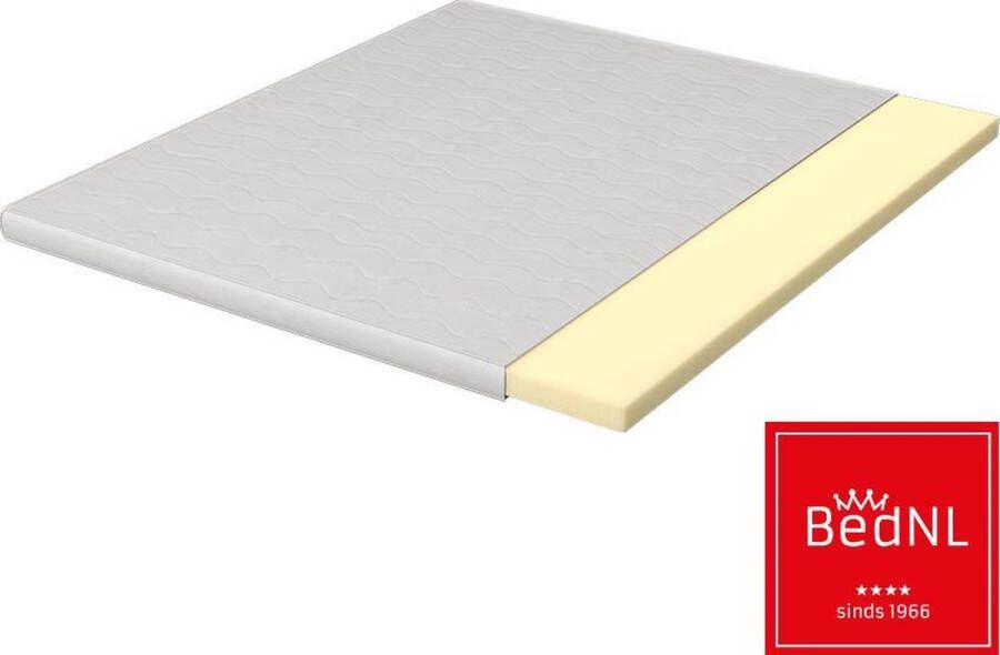BedNL Topdekmatras Topper Latex 90x190x7