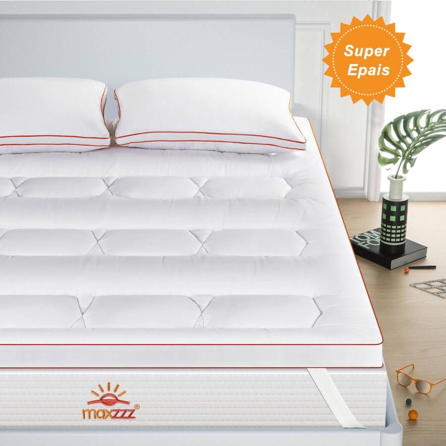 Bedstory Matras 90x190cm 5cm Dik Anti-mijt-ademende Hypoallergene Stof-ISO 9001 Gecertificeerd Eenpersoons Topmatras