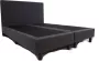 Bedworld Collection 140x200 Bedworld Hotel boxspring antraciet harde box steviger ligcomfort - Thumbnail 1