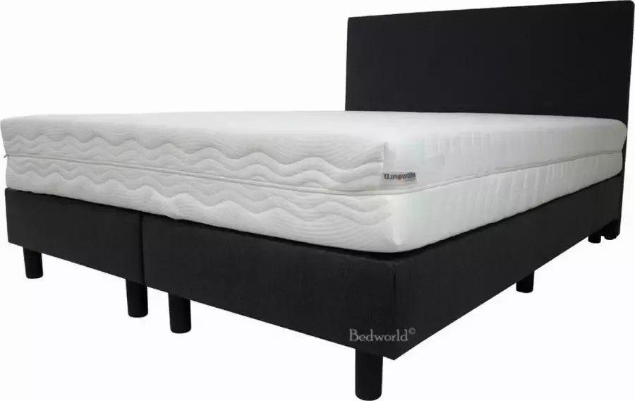 Bedworld Collection 160x200 Bedworld Hotel boxspring premium antraciet