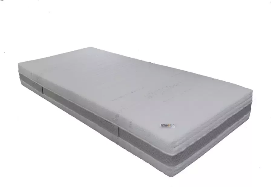 Bedworld Collection 80x200 x25 cm. Matras micropocket Koudschuim HR55