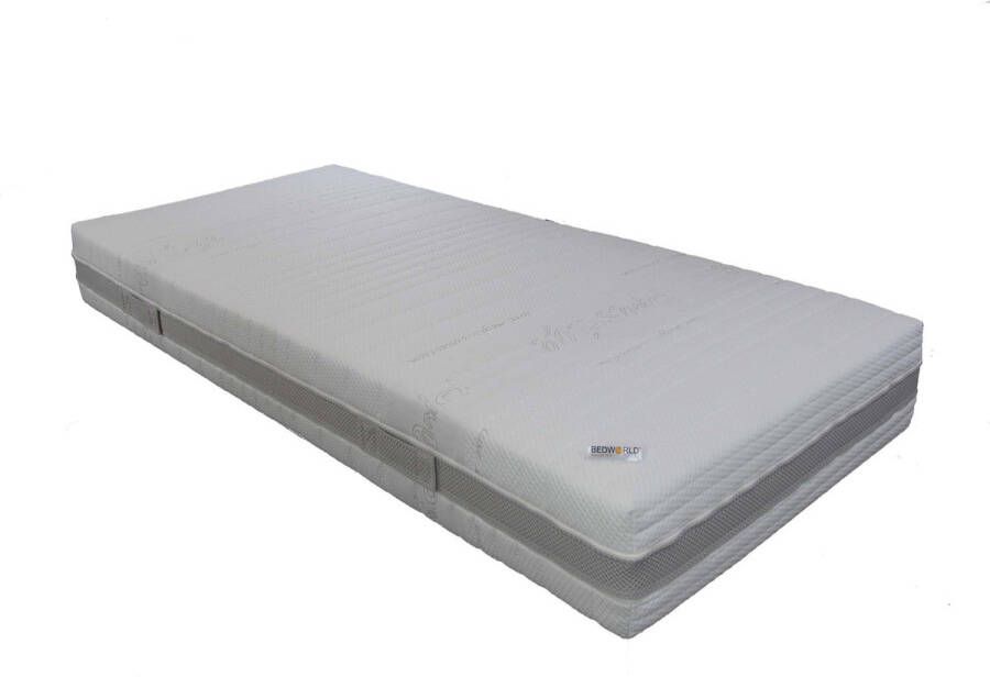 Bedworld Collection Bedworld Matras 100x200 cm Matrashoes met rits Polyether Stevig Ligcomfort Eenpersoons - Foto 2