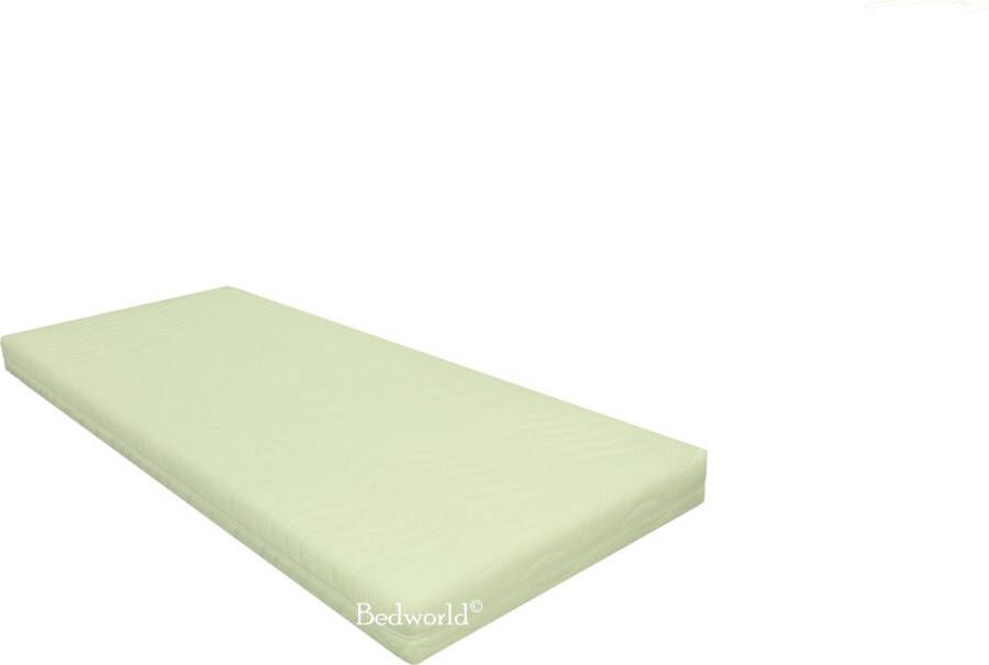 Bedworld Collection Bedworld Matras 100x220 cm Matrashoes met rits Polyether Stevig Ligcomfort Eenpersoons