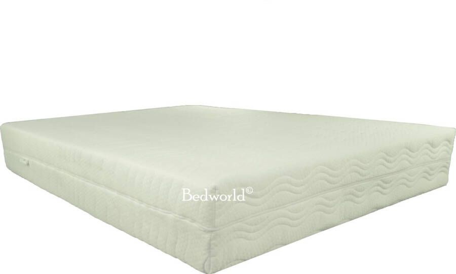 Bedworld Collection Bedworld Matras 120x200 cm Matrashoes met rits Pocketvering Gemiddeld Ligcomfort Twijfelaar - Foto 3